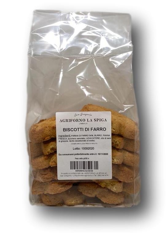 Biscotti di Farro 350 Gr.
