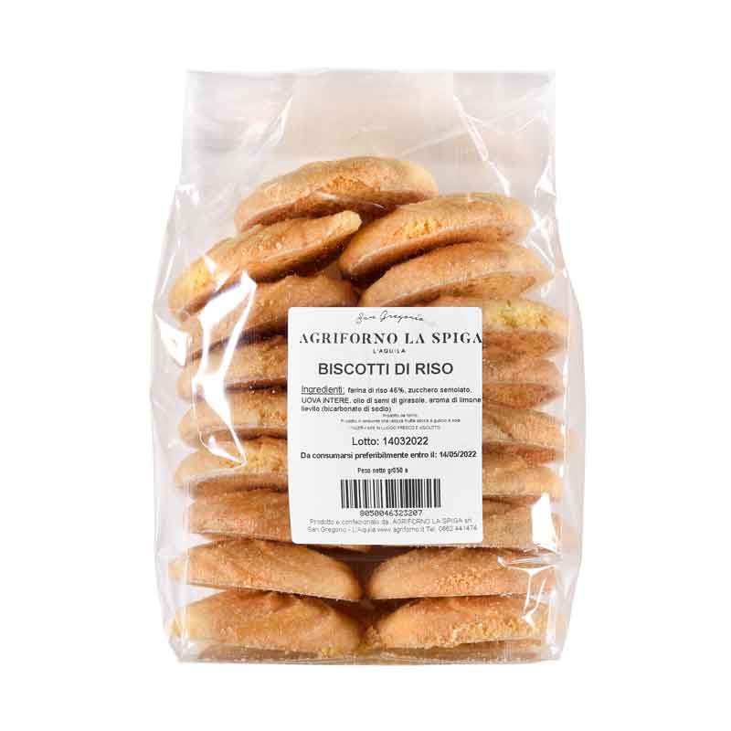 Biscotti di Riso senza Glutine