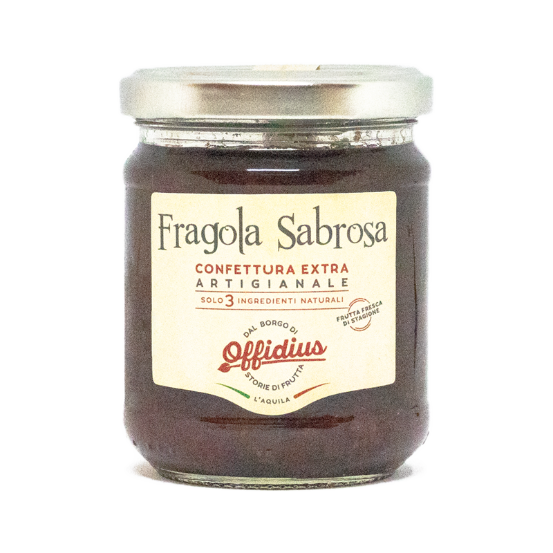 Confettura extra artigianale di Fragole Sabrosa