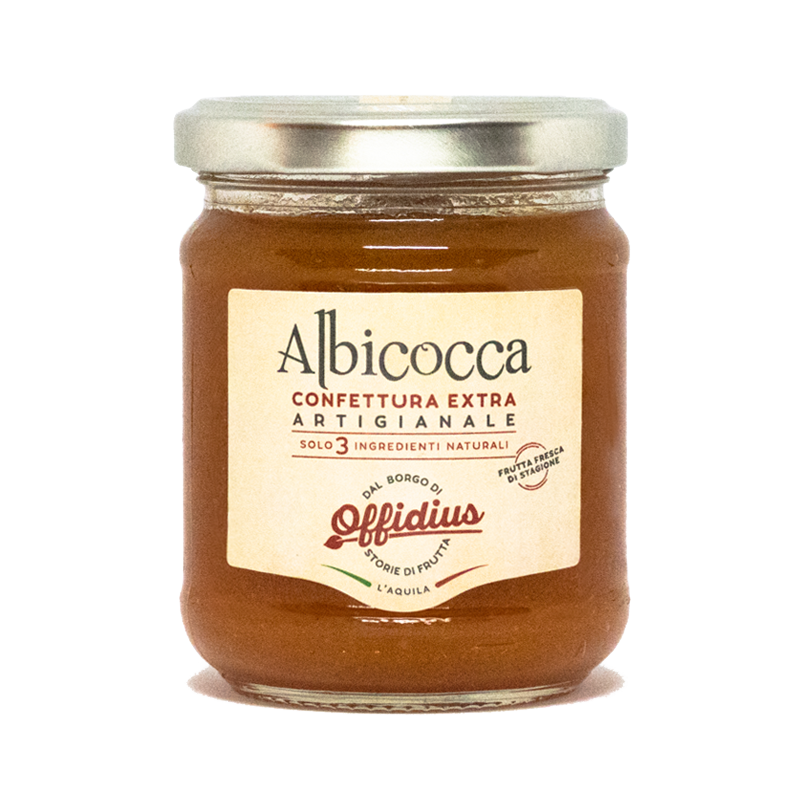 Confettura extra artigianale albicocche 220 g.