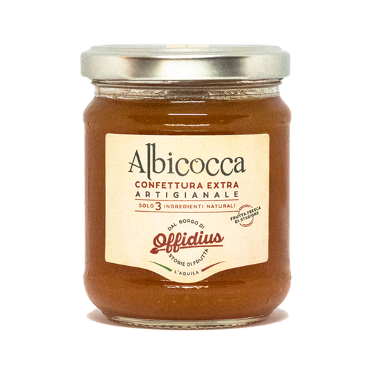 Confettura extra artigianale albicocche 220 g.