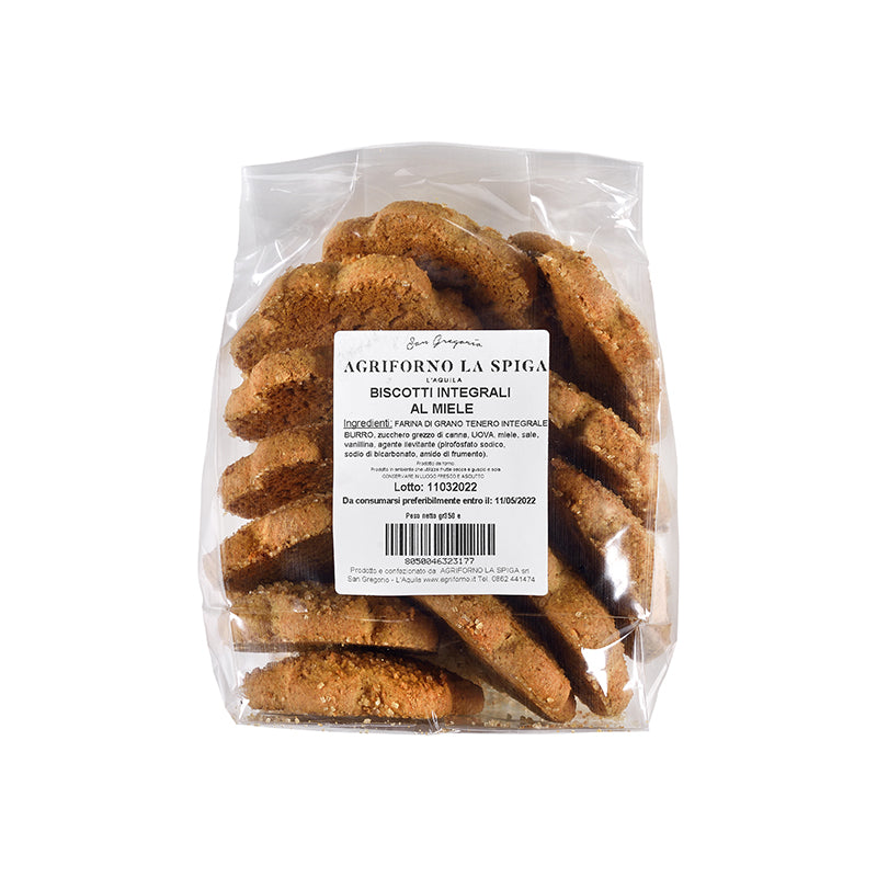 Biscotti Integrali al Miele 350 Gr