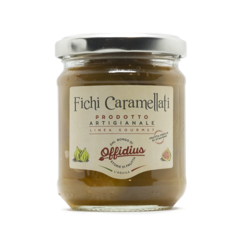 Fichi caramellati artigianali 220 g. senza glutine e lattosio