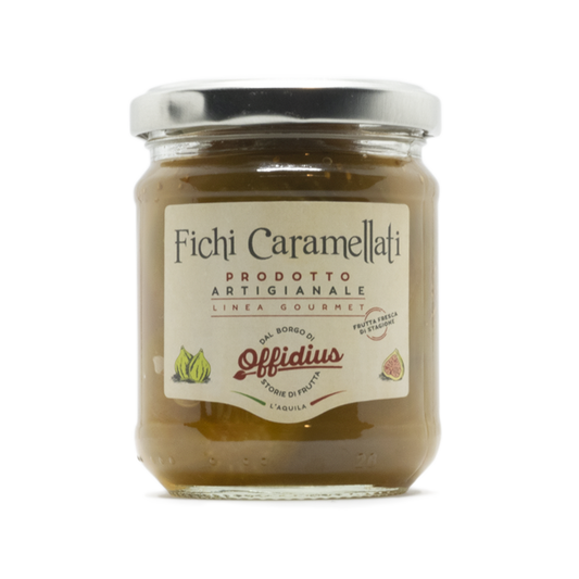 Fichi caramellati artigianali 220 g. senza glutine e lattosio