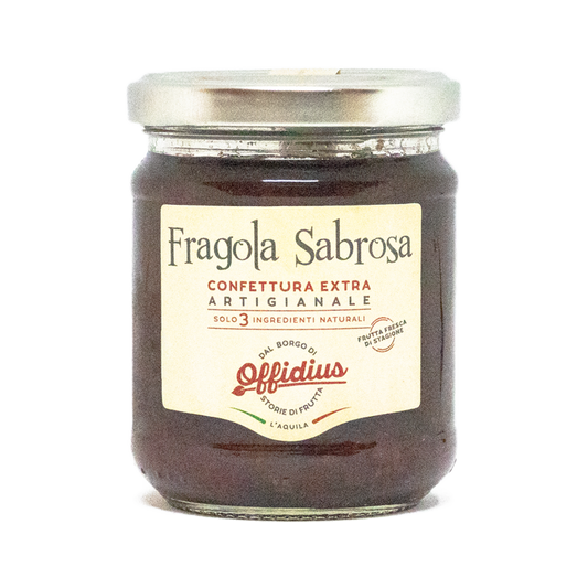Confettura extra artigianale di Fragole Sabrosa