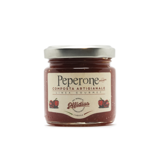 Composta artigianale Al Peperone (piccante) 110 g.